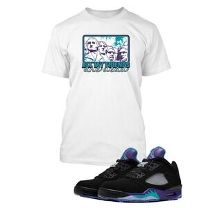 All My Friends Graphic Sneaker Tee Shirt Match J5 Golf Grape Mens Big Tall Small